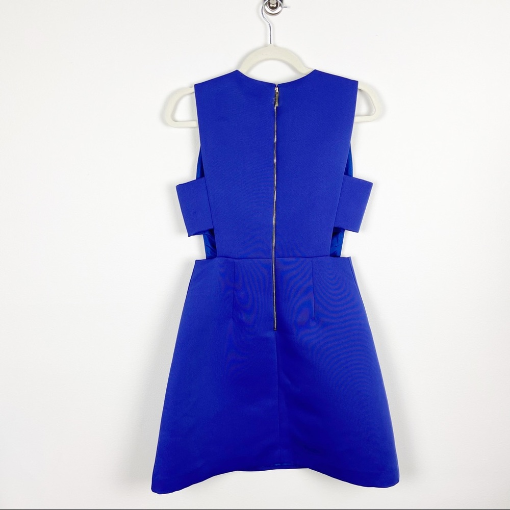 NWOT Kate spade new york cutout a-line dress indigo blue - Picture 3 of 8